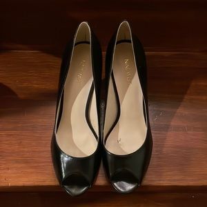 Nine West Orissa - black peep toe pumps